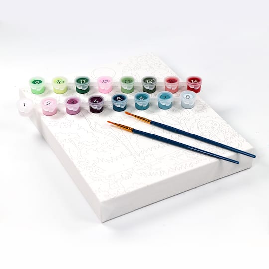 Paint by Numbers Moonlit Unicorn Craft Kit